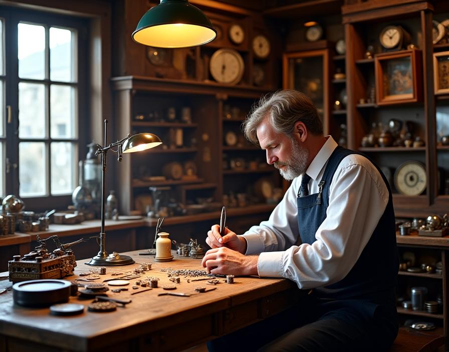 Atelier horloger traditionnel Lyon